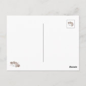 リラックス&Lazy Vibes for猫好きデザイン ポストカード (裏面)