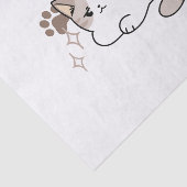 リラックス&Lazy Vibes for猫好きデザイン 薄葉紙 (詳細)