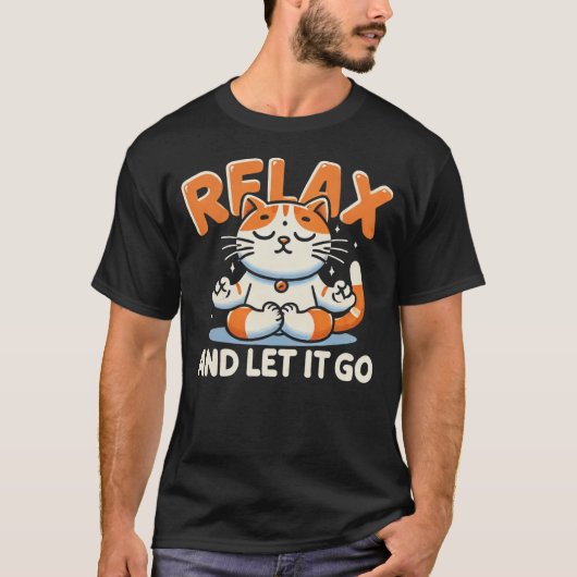 リラックスLet It Goおもしろい - Gym Gift Tシャツ (正面)