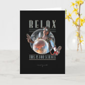 リラックスSCIENCEあいさつカード用 カード (黄色い花)