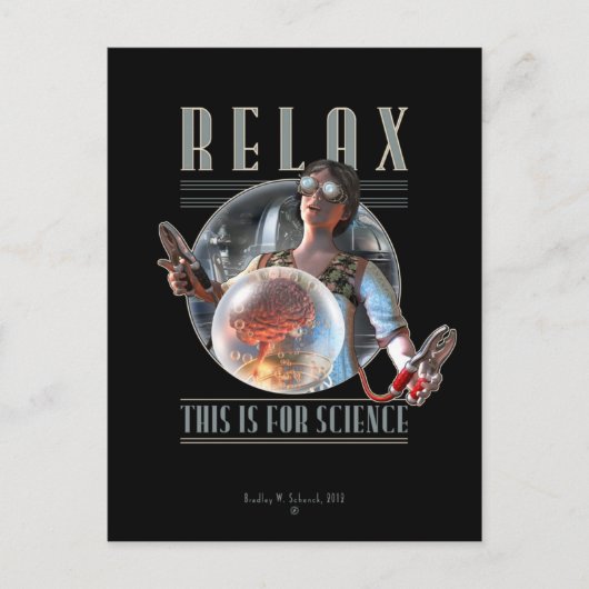 リラックスSCIENCEのポストカード用 ポストカード (正面)