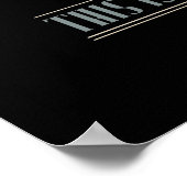 リラックスSCIENCE Poster (16x20")用 ポスター (角)