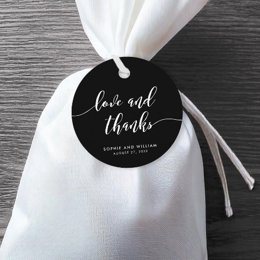 リラックスScript Love and 感謝していカスタム 結婚 Color's フェイバータグ