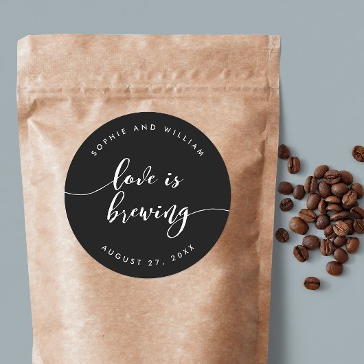 リラックスScript Love is Brewingカスタム System Color結婚's ラウンドシール