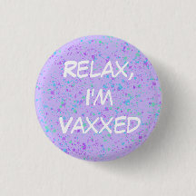 リラックスVaxxed Pin-Onボタン