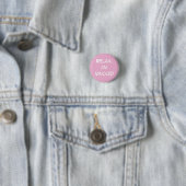 リラックスVaxxed Pink Pin-Onボタン 缶バッジ (インサイチュ)