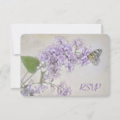 リラックマの結婚式出欠確認カード 招待状 (正面)