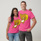 リラックマ食べクッキーかわいい Tシャツ (ユニセックス)
