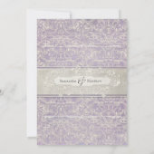 リラック・ヴィンテージ フレンチ リージェンシー ラック 刻印 ウェディング 招待状 (裏面)