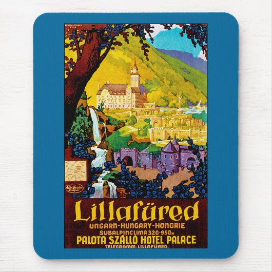 リラファテッドハンガリー マウスパッド (正面)