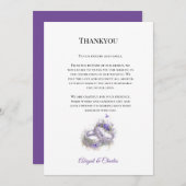 リラモダンック結婚スサンキューカード サンキューカード (正面/裏面)