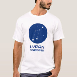 リランのスターシードTシャツ(こと座) Tシャツ
