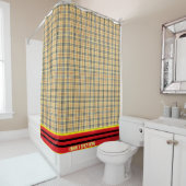 リラ・プレイド シャワーカーテン (インサイチュ)