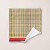 リラ・プレイド バスタオルセット (ウォッシュタオル)