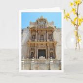 リリアの聖母昇天教会 カード (黄色い花)