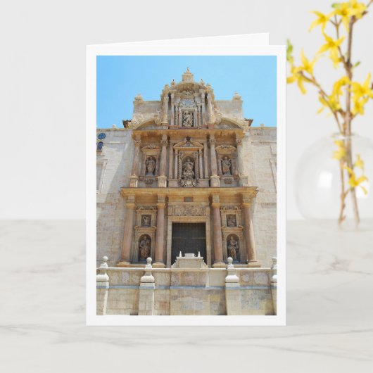 リリアの聖母昇天教会 カード (黄色い花)