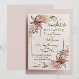 リリアステカー結婚ズ セーブザデート