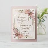 リリアステカー 招待状 (スタンド正面)