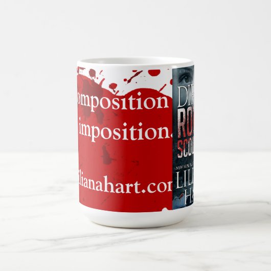 リリアナの雄鹿-汚れた腐った悪党のマグ コーヒーマグカップ (中央)