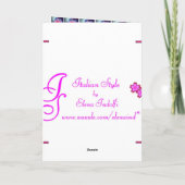 リリアムマザーズデイカード カード (裏面)