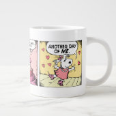 リリアンドデレク漫画ストリップマグ ジャンボコーヒーマグカップ (右)