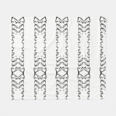 "リリアン"のフリースブランケット フリースブランケット (正面(横))