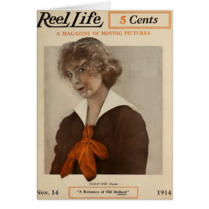 リリアン・ギッシュ1914年の映画雑誌カバー
