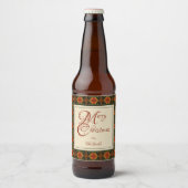 リリアン・クリスマス ビールラベル (正面)