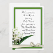 リリイオブザバレー招待状 招待状 (正面/裏面)