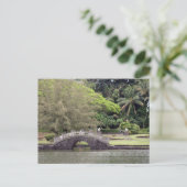 リリウオカラニ公園の橋 ポストカード (スタンド正面)