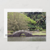 リリウオカラニ公園の橋 ポストカード (正面/裏面)