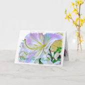 リリウム「カーサブランカ」 [グリーティングカード] カード (黄色い花)