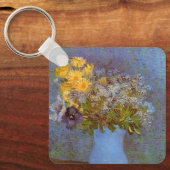 リリカとデイジーの花瓶 ヴィンセント・ヴァン・ゴッホ キーホルダー (正面)