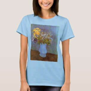 リリカとデイジーの花瓶 ヴィンセント・ヴァン・ゴッホ Tシャツ