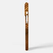 リリコイハイビスカスハワイアンフェイクウッドバー Case-Mate iPhoneケース (裏面 / 左)