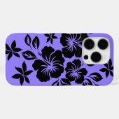 リリコイハイビスカスハワイアンフローララベンダー Case-Mate iPhoneケース (裏面 (横))
