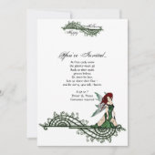 リリスフェアリーゴシックハローウィンパーティ招待状 招待状 (正面)