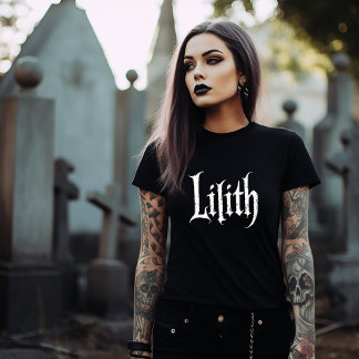 リリス女悪魔 Tシャツ