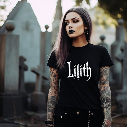 リリス女悪魔 Tシャツ