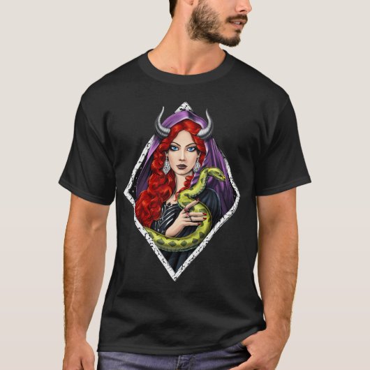 リリス女神 Tシャツ (正面)