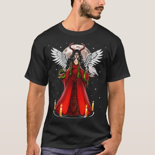 リリス異教の女神 Tシャツ (正面)