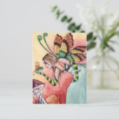 リリス – カエル妖精はがき ポストカード (スタンド正面)