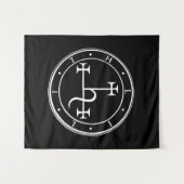 リリス・シギル。ダークムーン女神シールタペストリー タペストリー (正面(横))