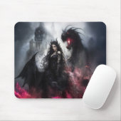 リリス，ダーク女神，オカルト，ウィッチクラフト，ゴシック1 マウスパッド (マウス)