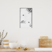 リリパットとブルフュスの地図 ポスター (キッチン)