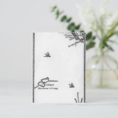 リリパットとブルフュスの地図 ポストカード (スタンド正面)