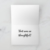 リリパッドタートルカサンキューード サンキューカード (内部)