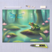 リリパドカエルのコタケコアのデコページ 薄葉紙 (クラフト)