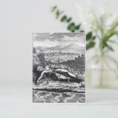 リリプティア人に捕獲されたガリバー ポストカード (スタンド正面)