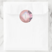 リリベットモノグラムロセゴールドフローラフィットプリンセス ラウンドシール (バッグ)